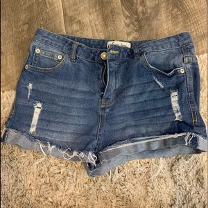 Jean shorts